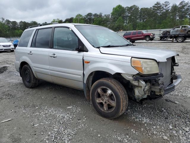 5FNYF28486B028871 - 2006 HONDA PILOT EX SILVER photo 4