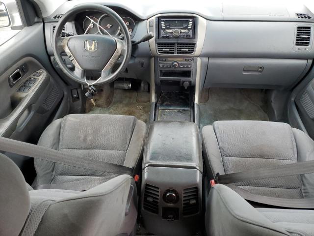 5FNYF28486B028871 - 2006 HONDA PILOT EX SILVER photo 8