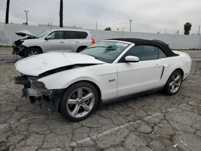 1ZVBP8FF5B5154933 - 2011 FORD MUSTANG GT WHITE photo 1