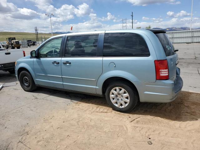 2A8HR44H18R600343 - 2008 CHRYSLER TOWN & COU LX BLUE photo 2