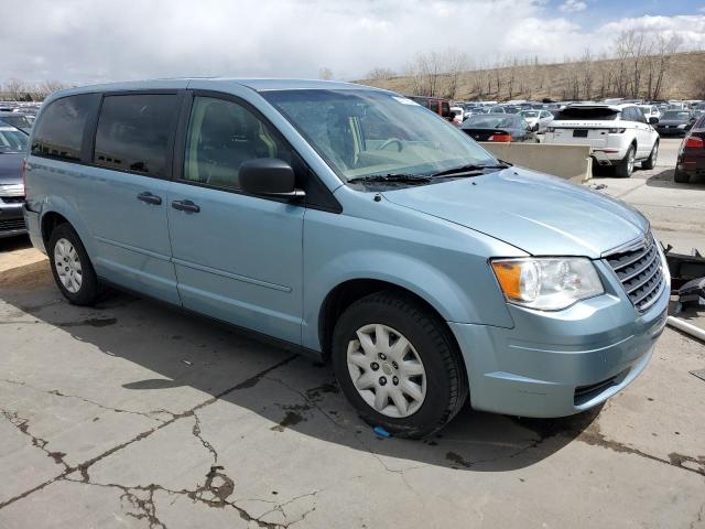 2A8HR44H18R600343 - 2008 CHRYSLER TOWN & COU LX BLUE photo 4