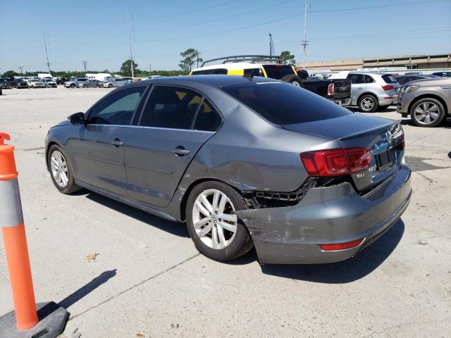 3VW4S7AJ6EM352867 - 2014 VOLKSWAGEN JETTA GLI GRAY photo 2