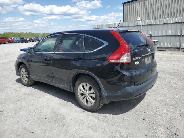 2HKRM4H50CH635116 - 2012 HONDA CR-V EX BLACK photo 2