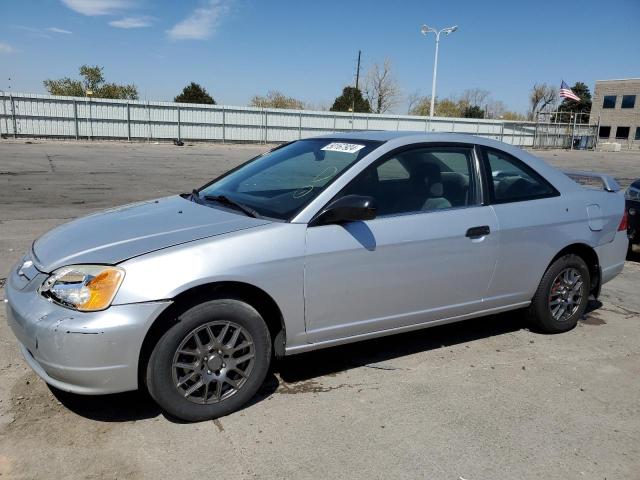 1HGEM22551L044902 - 2001 HONDA CIVIC LX SILVER photo 1