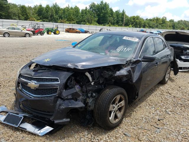 1G11A5SA8DF187200 - 2013 CHEVROLET MALIBU LS BLACK photo 2