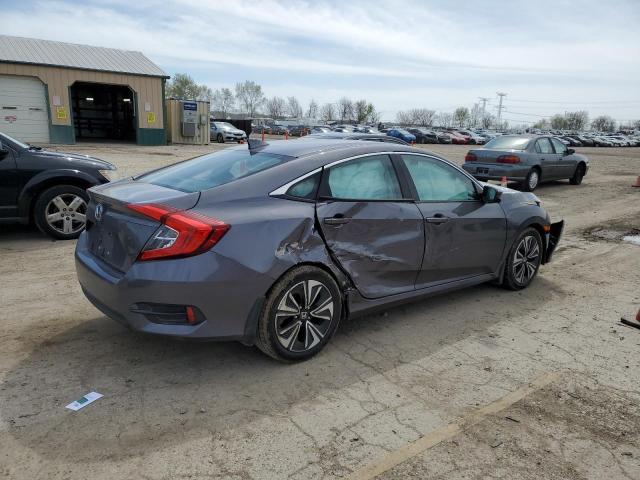 19XFC1F73HE030883 - 2017 HONDA CIVIC EXL GRAY photo 3