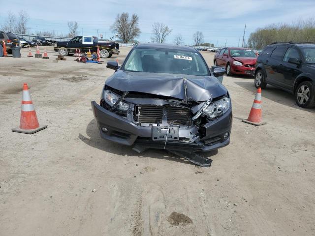 19XFC1F73HE030883 - 2017 HONDA CIVIC EXL ნაცრისფერი ფოტო 5