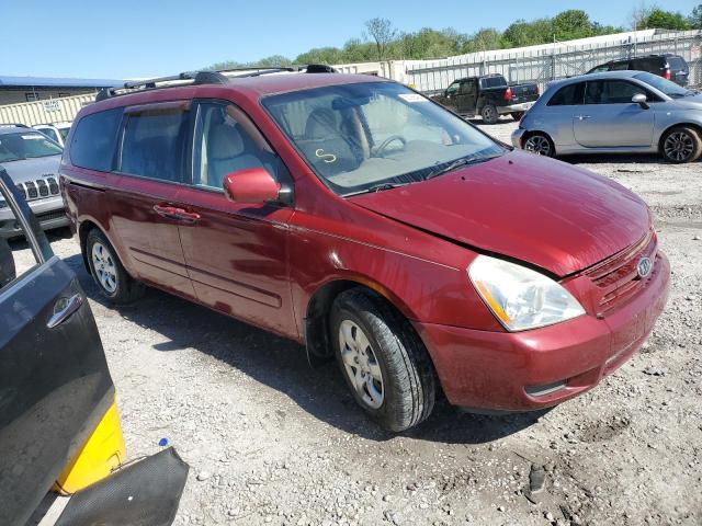 KNDMB233886231640 - 2008 KIA SEDONA EX MAROON photo 4