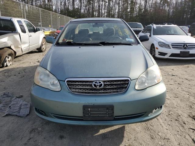 2T1BR30E35C455126 - 2005 TOYOTA COROLLA CE GREEN photo 5