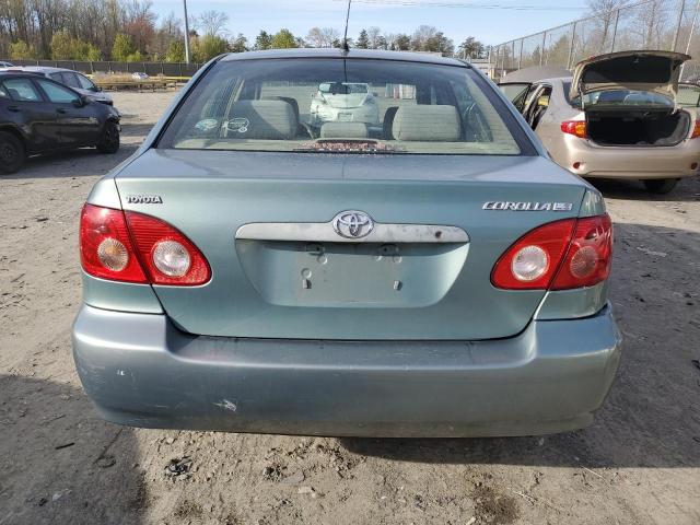 2T1BR30E35C455126 - 2005 TOYOTA COROLLA CE GREEN photo 6