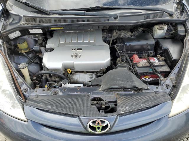 5TDYK4CC1AS302308 - 2010 TOYOTA SIENNA XLE CHARCOAL photo 12