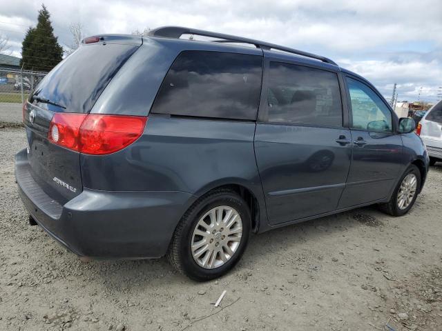 5TDYK4CC1AS302308 - 2010 TOYOTA SIENNA XLE CHARCOAL photo 3