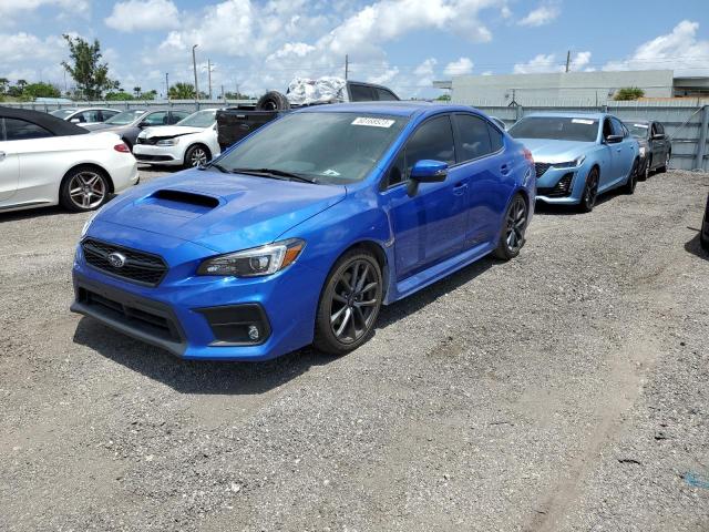 JF1VA1J64K9817780 - 2019 SUBARU WRX LIMITED BLUE photo 1