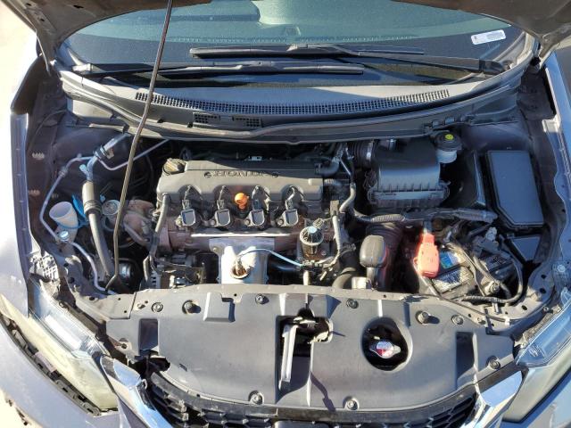 2HGFB2F98FH518479 - 2015 HONDA CIVIC EXL ნაცრისფერი ფოტო 11
