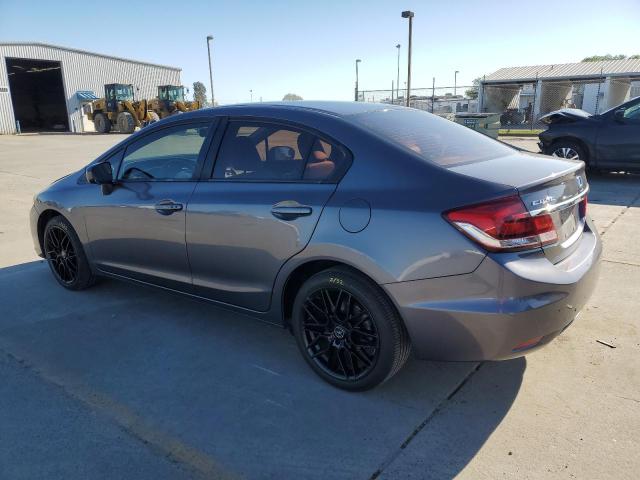 2HGFB2F98FH518479 - 2015 HONDA CIVIC EXL ნაცრისფერი ფოტო 2