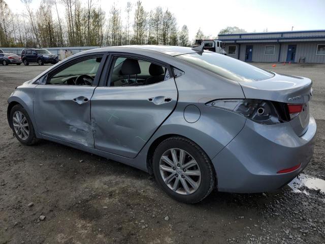 KMHDH4AE6FU423965 - 2015 HYUNDAI ELANTRA SE GRAY photo 2