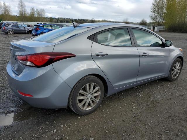 KMHDH4AE6FU423965 - 2015 HYUNDAI ELANTRA SE GRAY photo 3