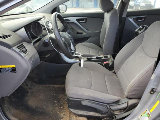 KMHDH4AE6FU423965 - 2015 HYUNDAI ELANTRA SE GRAY photo 7