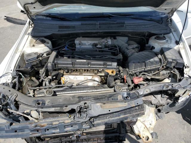 KNAFE222595664667 - 2009 KIA SPECTRA EX WHITE photo 11