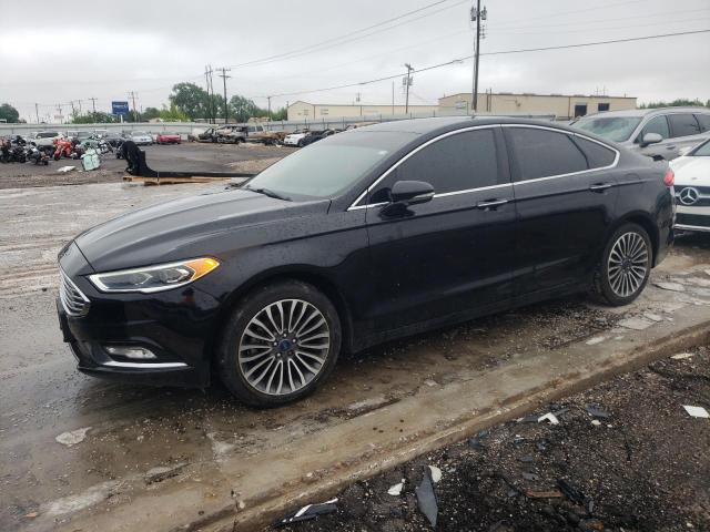 3FA6P0K90HR178672 - 2017 FORD FUSION TITANIUM BLACK photo 1