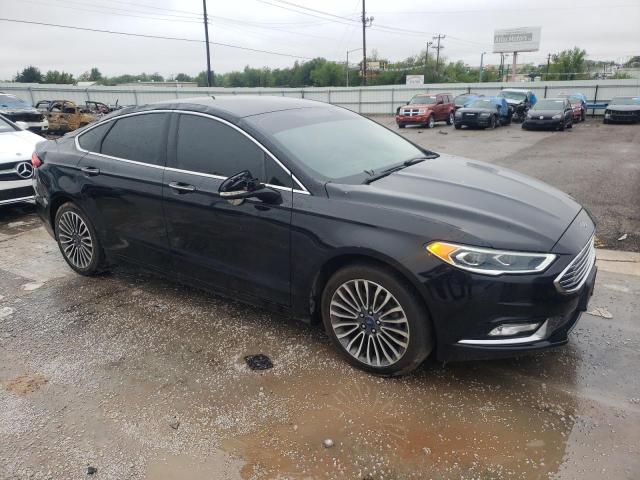 3FA6P0K90HR178672 - 2017 FORD FUSION TITANIUM BLACK photo 4