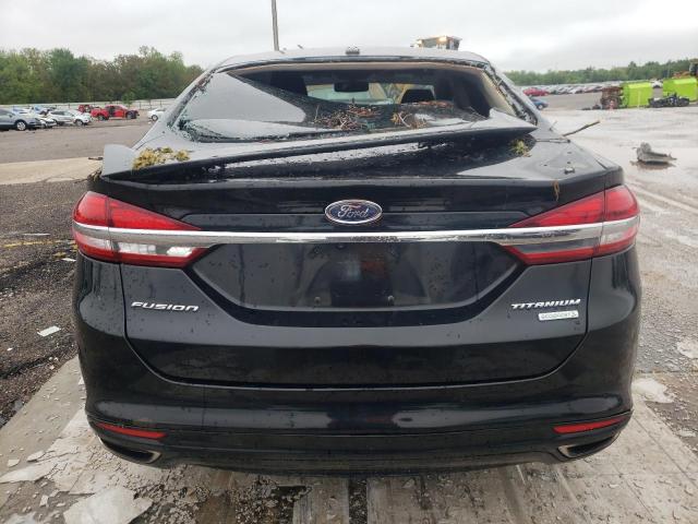 3FA6P0K90HR178672 - 2017 FORD FUSION TITANIUM BLACK photo 6