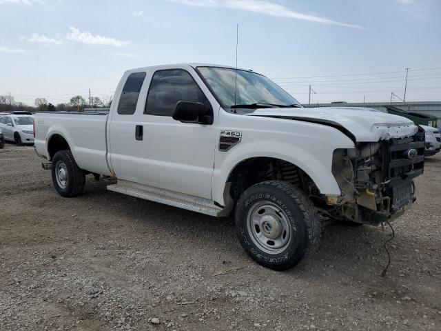 1FTWX31R68EB72102 - 2008 FORD F350 SRW SUPER DUTY WHITE photo 4