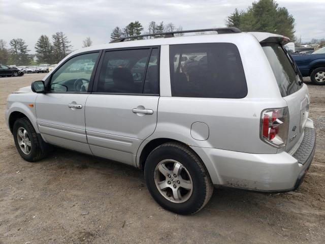 5FNYF18308B034667 - 2008 HONDA PILOT SE SILVER photo 2