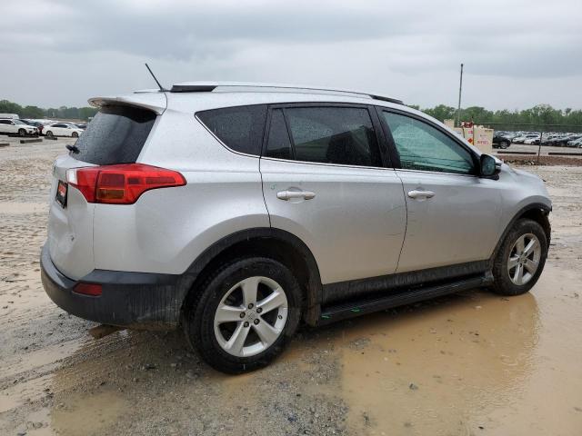 2T3WFREV2EW120905 - 2014 TOYOTA RAV4 XLE SILVER photo 3