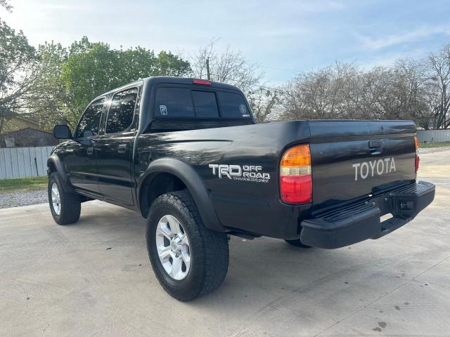 5TEHN72N12Z054626 - 2002 TOYOTA TACOMA DOUBLE CAB BLACK photo 3