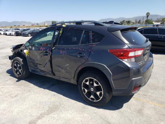 JF2GTADCXJH277257 - 2018 SUBARU CROSSTREK PREMIUM GRAY photo 2