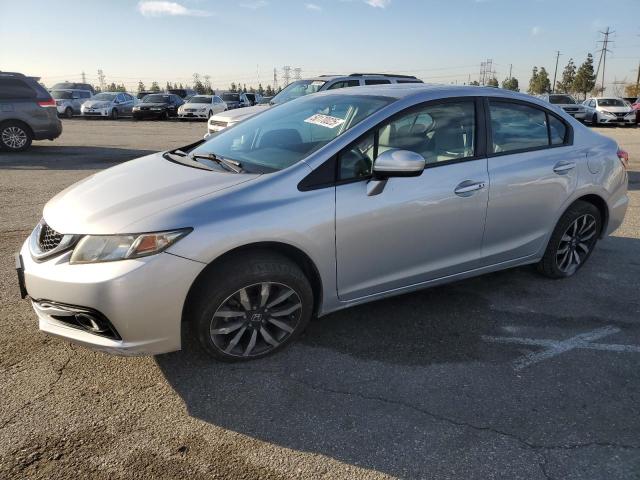 19XFB2F92EE242101 - 2014 HONDA CIVIC EXL SILVER photo 1