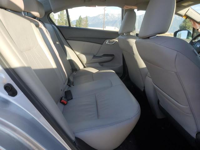 19XFB2F92EE242101 - 2014 HONDA CIVIC EXL SILVER photo 10
