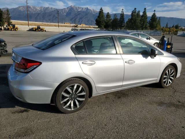 19XFB2F92EE242101 - 2014 HONDA CIVIC EXL SILVER photo 3