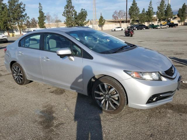 19XFB2F92EE242101 - 2014 HONDA CIVIC EXL SILVER photo 4