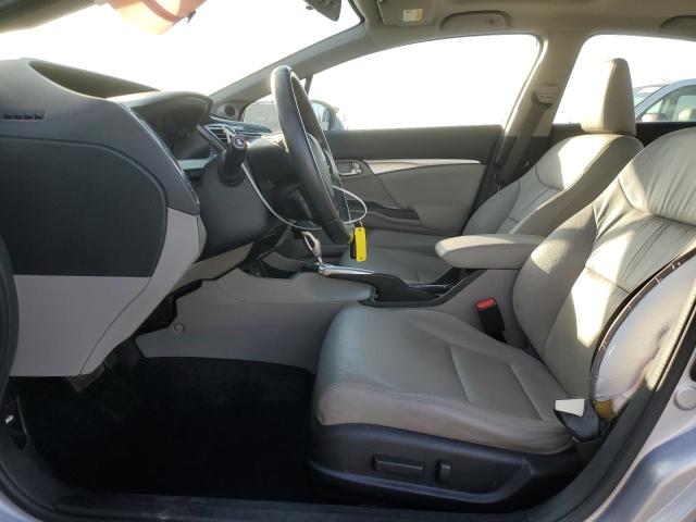19XFB2F92EE242101 - 2014 HONDA CIVIC EXL SILVER photo 7