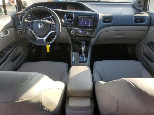 19XFB2F92EE242101 - 2014 HONDA CIVIC EXL SILVER photo 8