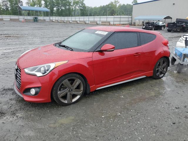 KMHTC6AE2FU239922 - 2015 HYUNDAI VELOSTER TURBO RED photo 1