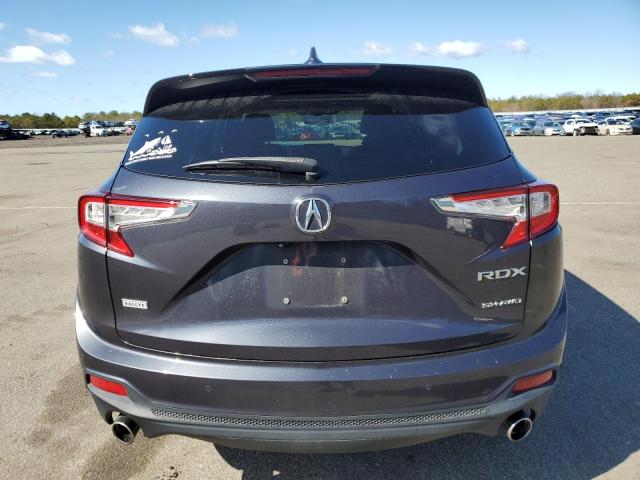 5J8TC2H74LL036814 - 2020 ACURA RDX ADVANCE CHARCOAL photo 6
