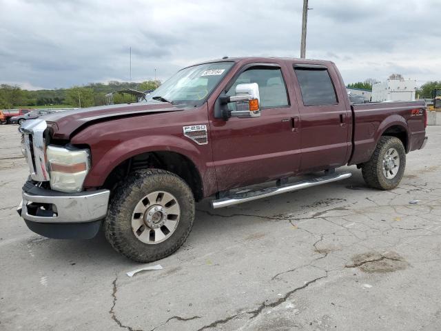 1FTSW2BR1AEB31070 - 2010 FORD F250 SUPER DUTY MAROON photo 1