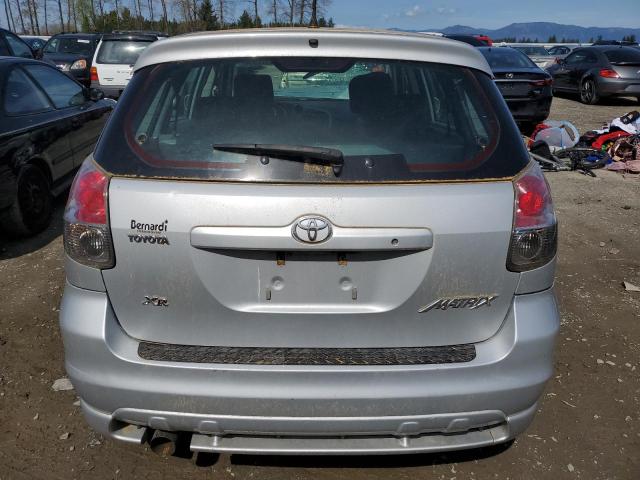 2T1KR32E07C648706 - 2007 TOYOTA COROLLA MA XR SILVER photo 6