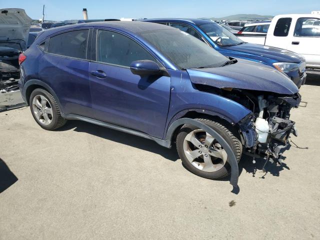 3CZRU5H57HM718365 - 2017 HONDA HR-V EX BLUE photo 4