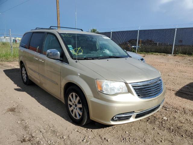 2A4RR8DGXBR676252 - 2011 CHRYSLER TOWN & COU TOURING L GOLD photo 1