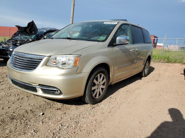 2A4RR8DGXBR676252 - 2011 CHRYSLER TOWN & COU TOURING L GOLD photo 2