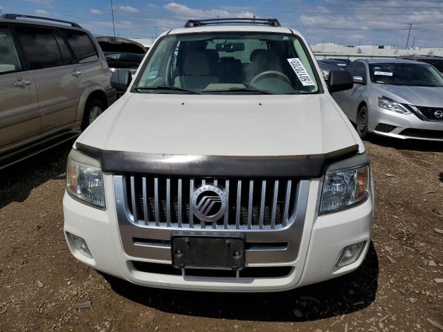 4M2CU817X9KJ00758 - 2009 MERCURY MARINER WHITE photo 5