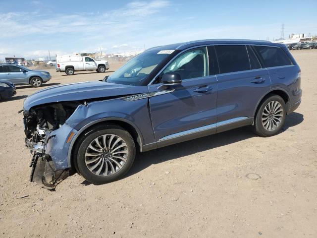 5LM5J7XC4MGL11867 - 2021 LINCOLN AVIATOR RESERVE BLUE photo 1