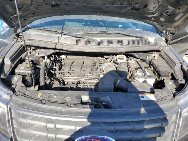 1FM5K8AR3HGC14099 - 2017 FORD EXPLORER POLICE INTERCEPTOR أسود صورة 12