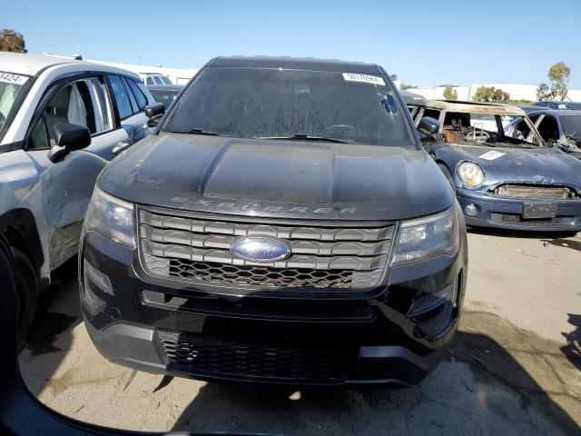 1FM5K8AR3HGC14099 - 2017 FORD EXPLORER POLICE INTERCEPTOR أسود صورة 5