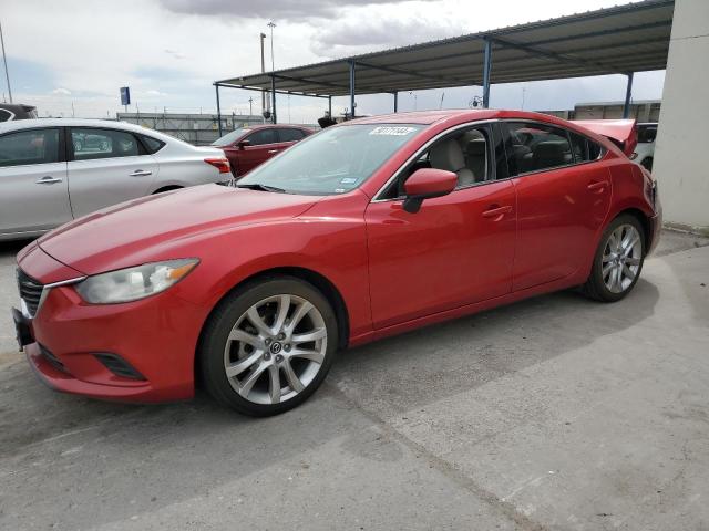 JM1GJ1V56G1413163 - 2016 MAZDA 6 TOURING RED photo 1