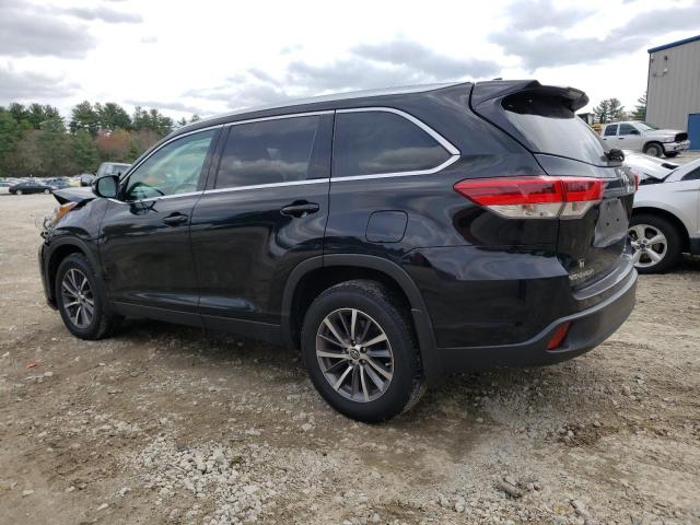 5TDJZRFH2KS591721 - 2019 TOYOTA HIGHLANDER SE BLACK photo 2